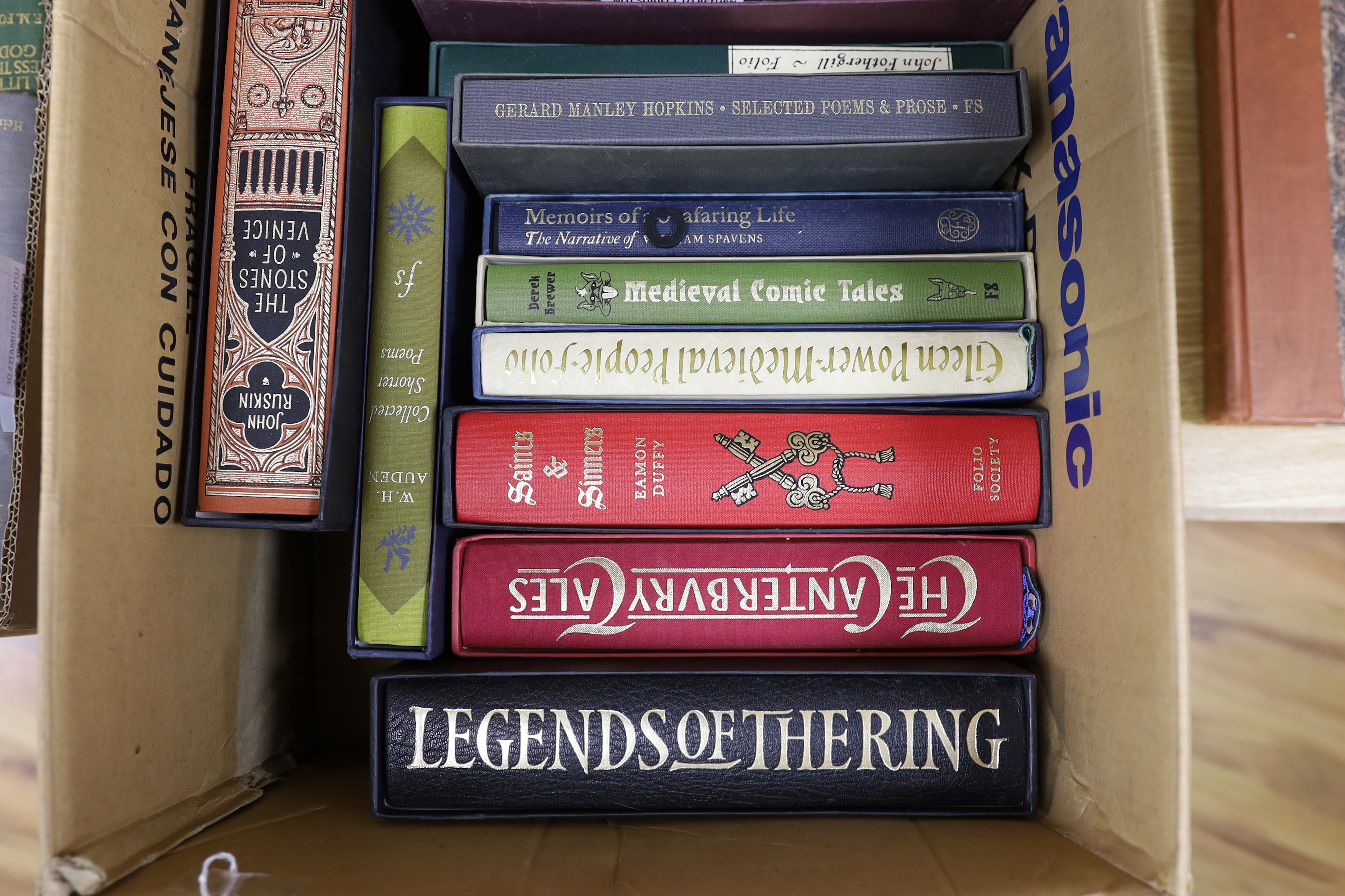 Folio Society - A Miscellany collection, includes- Legends of the Ring (illus. Brett), morocco backed pictorial gilt cloth, roy. 8vo. 2004; and 13 others - all slip cased
